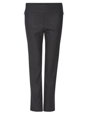KORYE Women's Pull-On Ponte Pant Size L in Black